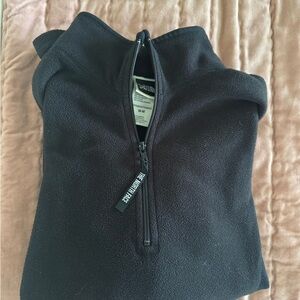 The North Face Black Half-Zip Fleece